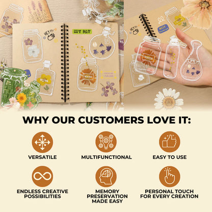 FlowerTabs™ – Screen-Free Outdoor Craft for Kids (20+20 Free)