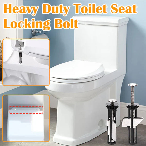 ToiletLock™ – Heavy-Duty Toilet Seat Bolt (1+1 Free)